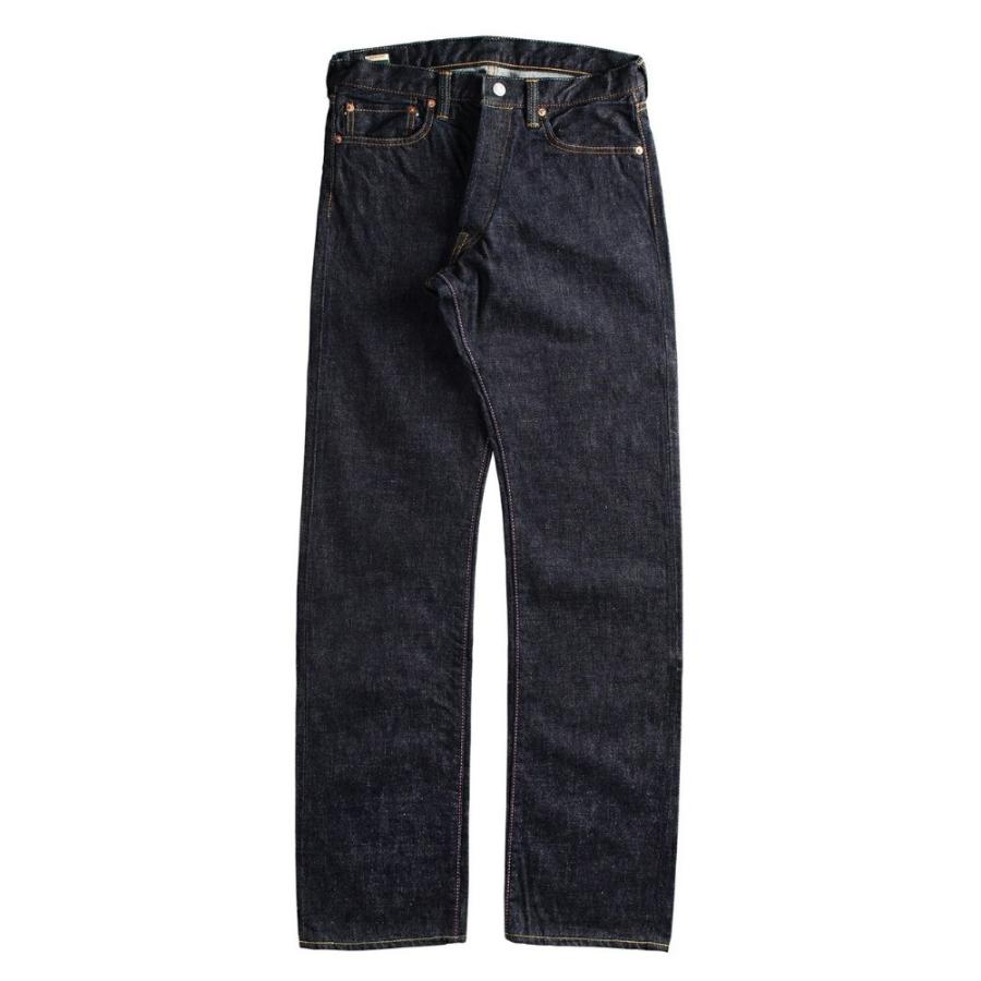 出陣レーベル 桃太郎ジーンズ 出陣スリムストレート ボタンフライ