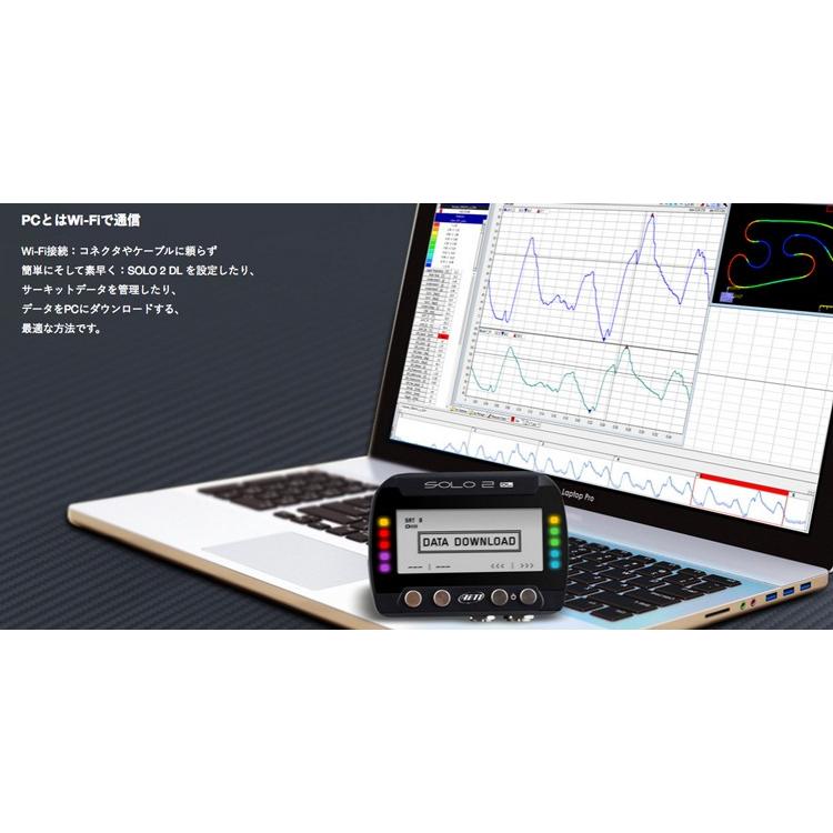 AIM SOLO 2 DL GPSラップタイマー・データーロガー ユニット ECTポート