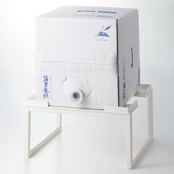 tower ウォーターサーバースタンド 容器ごと 卓上 キッチン収納