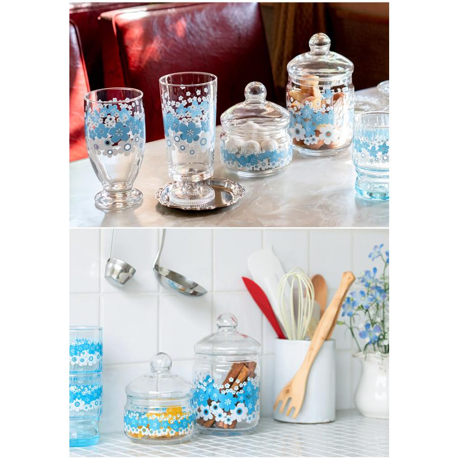 ADERIA アデリアレトロ ガラスキャニスター ボンボン入れ Lサイズ