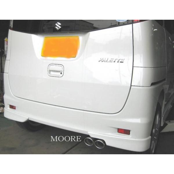 MK21Sパレット/ML21Sルークス◇オーバル片側2本出しK2マフラー