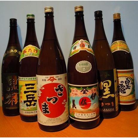 鹿児島芋焼酎スペシャル6本セット : 焼酎屋 森山 - 通販 - Yahoo