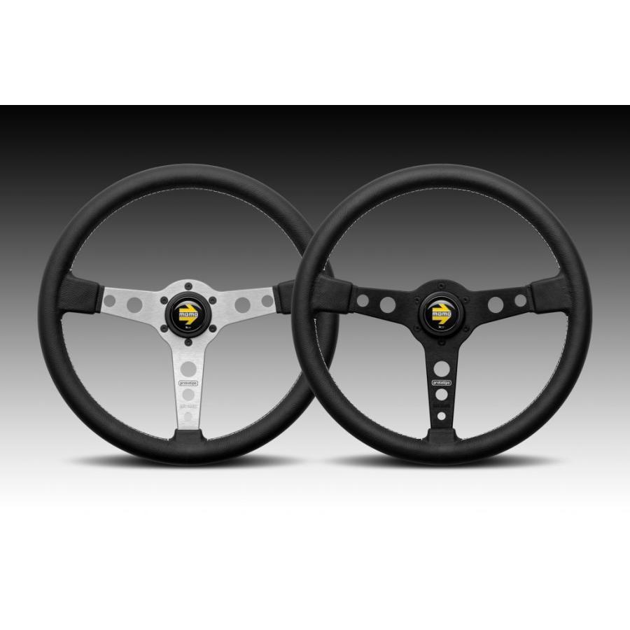MOMO（モモ） ステアリング PROTOTIPO BLACK 370 プロトタイプブラック