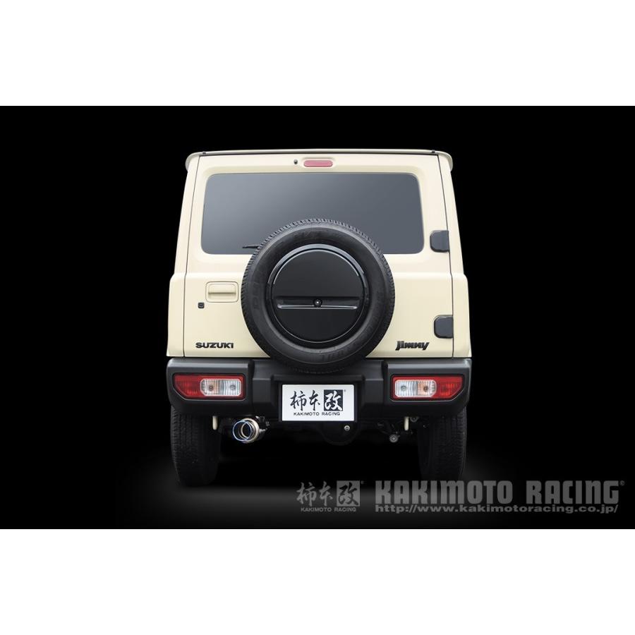 柿本改 カキモト マフラー GTbox 06&S スズキ ジムニー 18/07- 3BA