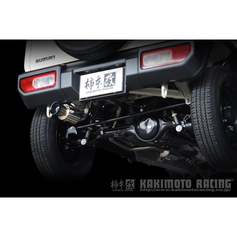 柿本改 カキモト マフラー GTbox 06&S スズキ ジムニー 18/07- 3BA