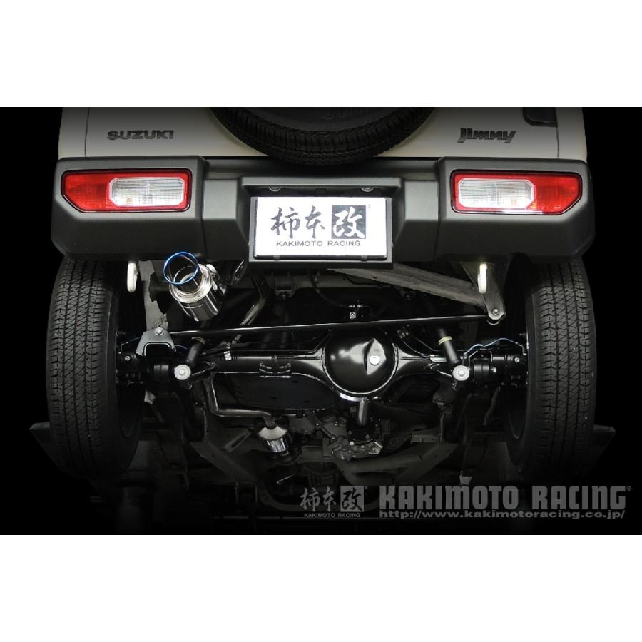 柿本改 カキモト マフラー GTbox 06&S スズキ ジムニー 18/07- 3BA