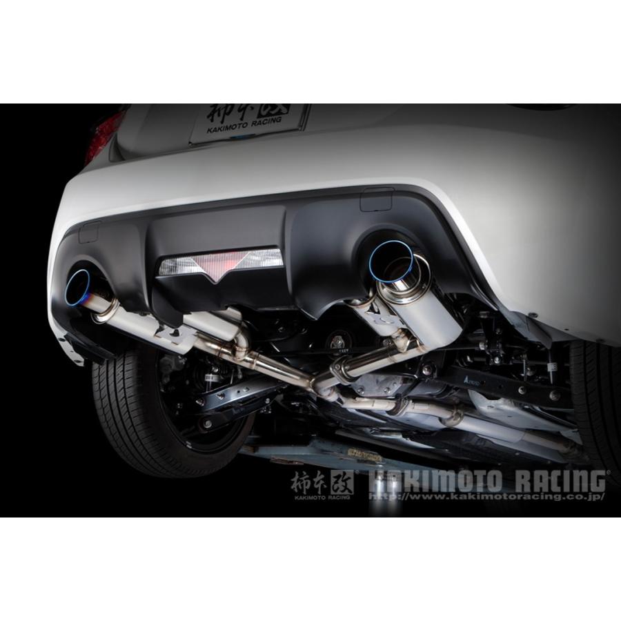 柿本改 マフラー Regu.06&R スバル BRZ ZC6 FA20 12/3- 〔B22344