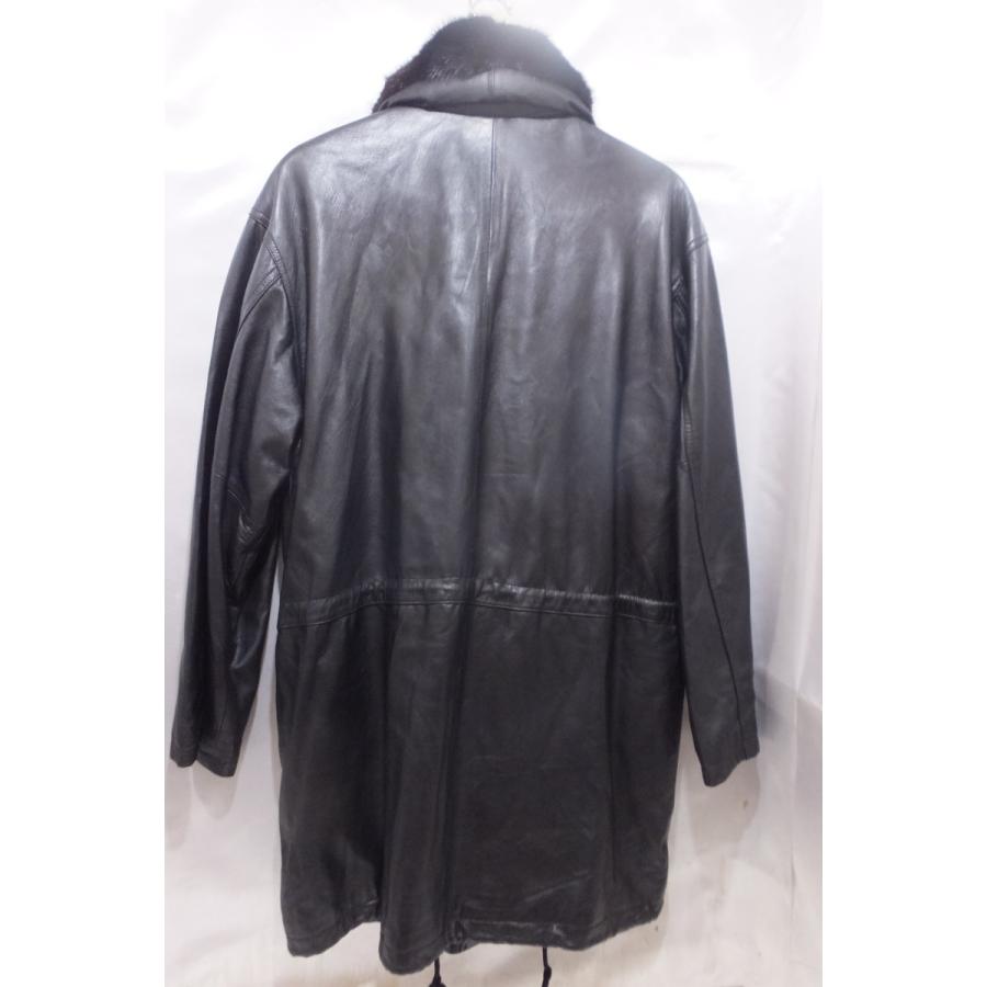 Jack Mighty 羊革レザージャケット レザーコート サイズ2TL ブラック
