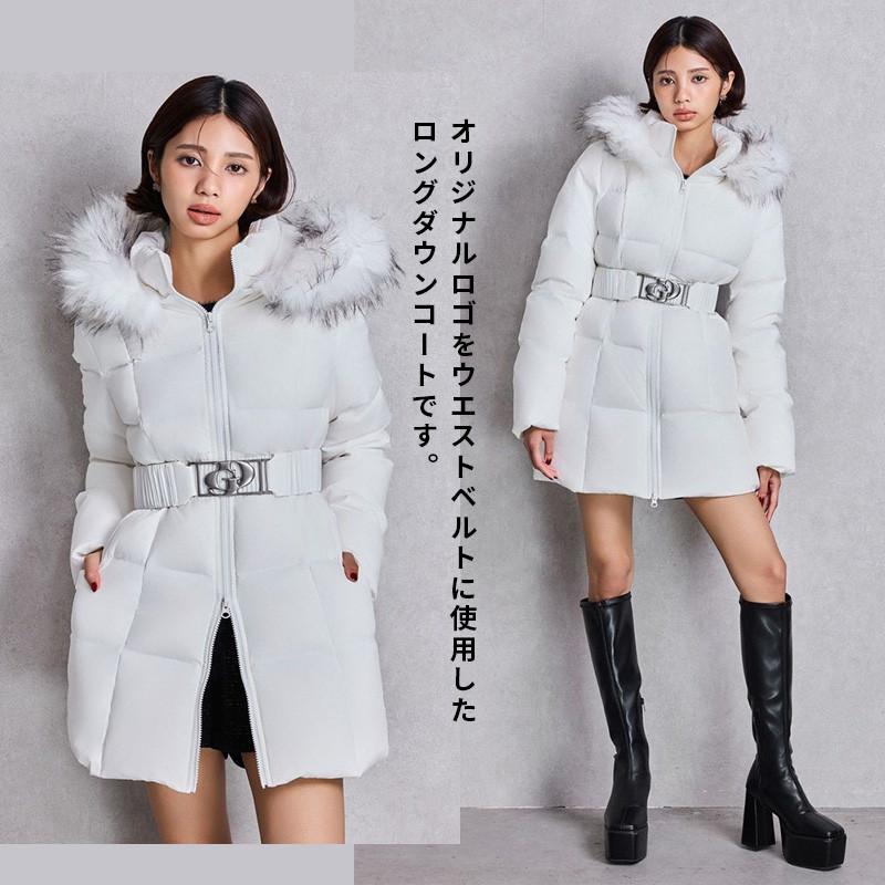 GYDA（ジェイダ） GDベルト付きロングダウンコート 072550040001 gyda