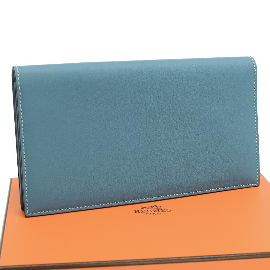 HERMES（エルメス） 未使用品 シチズンツイル ロング 長財布 B刻印