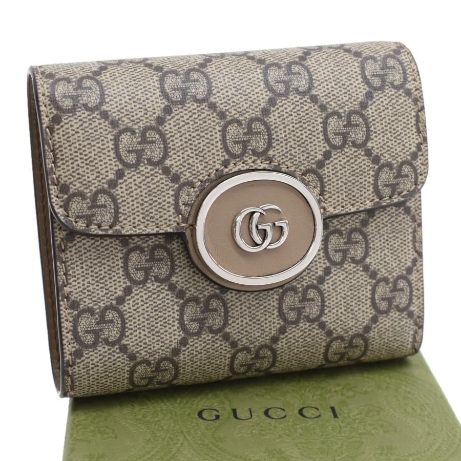 GUCCI（グッチ） 未使用品 ミディアム ウォレット 三つ折り財布 760197
