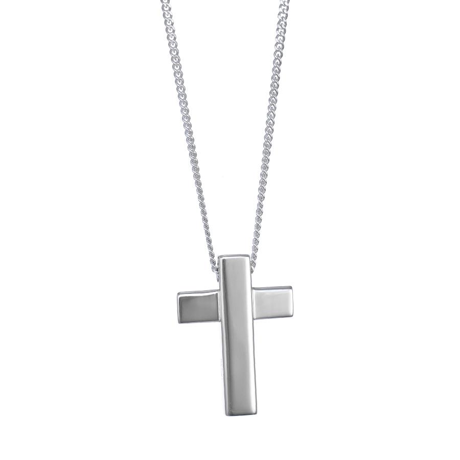 GUCCI（グッチ） 新品同様 クロス ペンダント ネックレス スターリング