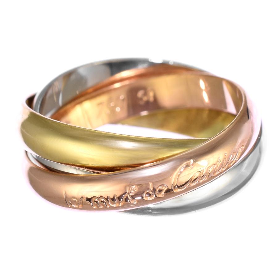 TRINITY（Cartier） カルティエ トリニティ リング 指輪 K18 イエロー