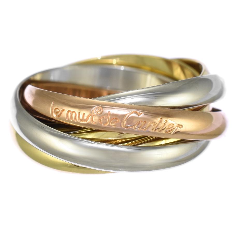 TRINITY（Cartier） カルティエ トリニティ リング 5連 指輪 K18