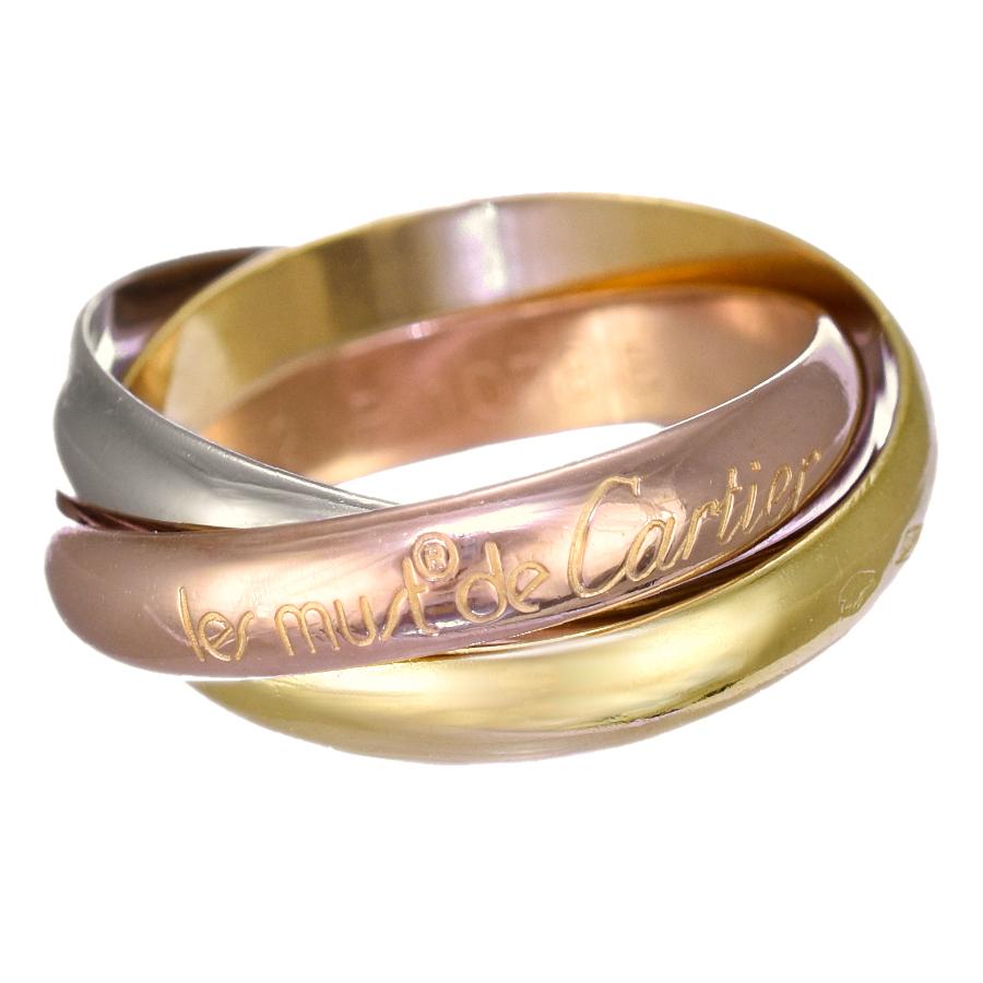 TRINITY（Cartier） カルティエ トリニティ リング 指輪 K18イエロー