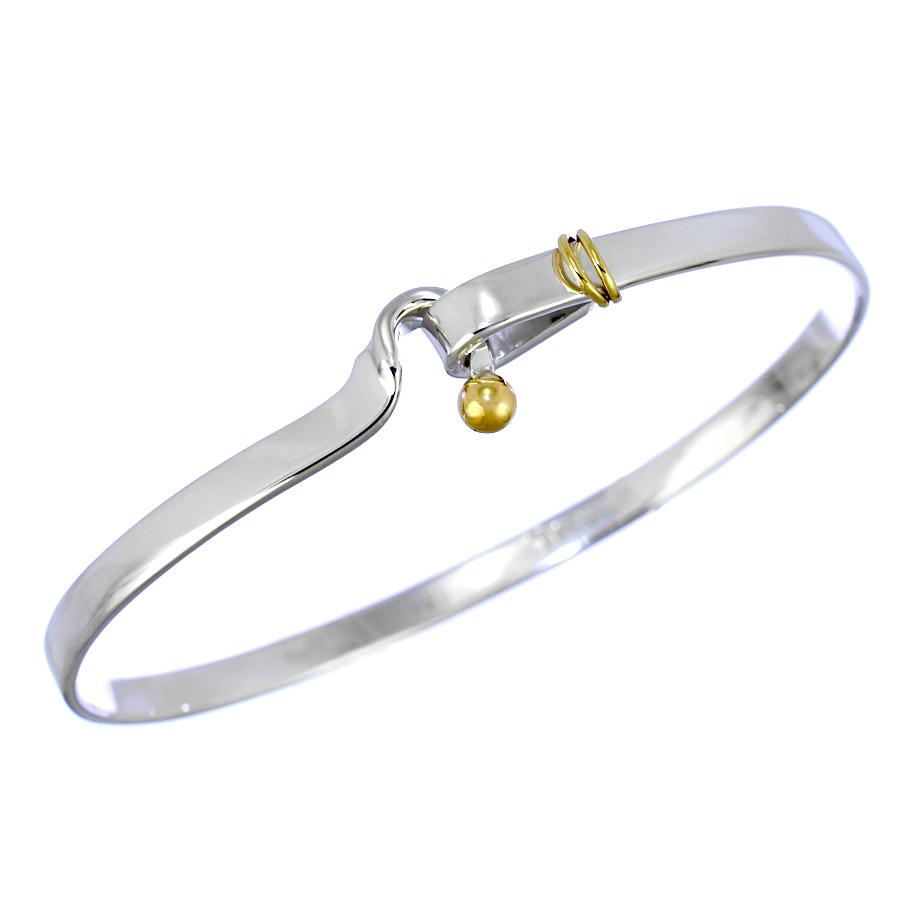 TIFFANY&Co.（ティファニー） 新品同様 フックアンドアイ バングル