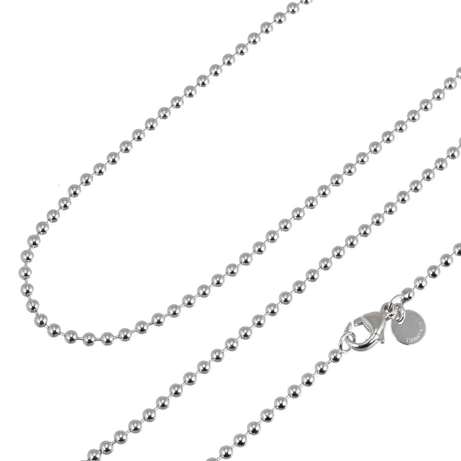 TIFFANY&Co.（ティファニー） 新品同様 ボールチェーン ネックレス