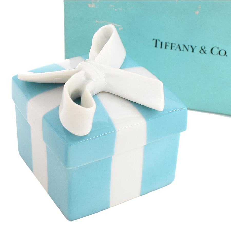 TIFFANY&Co.（ティファニー） 未使用品 ミニ ブルー ボウ ボックス