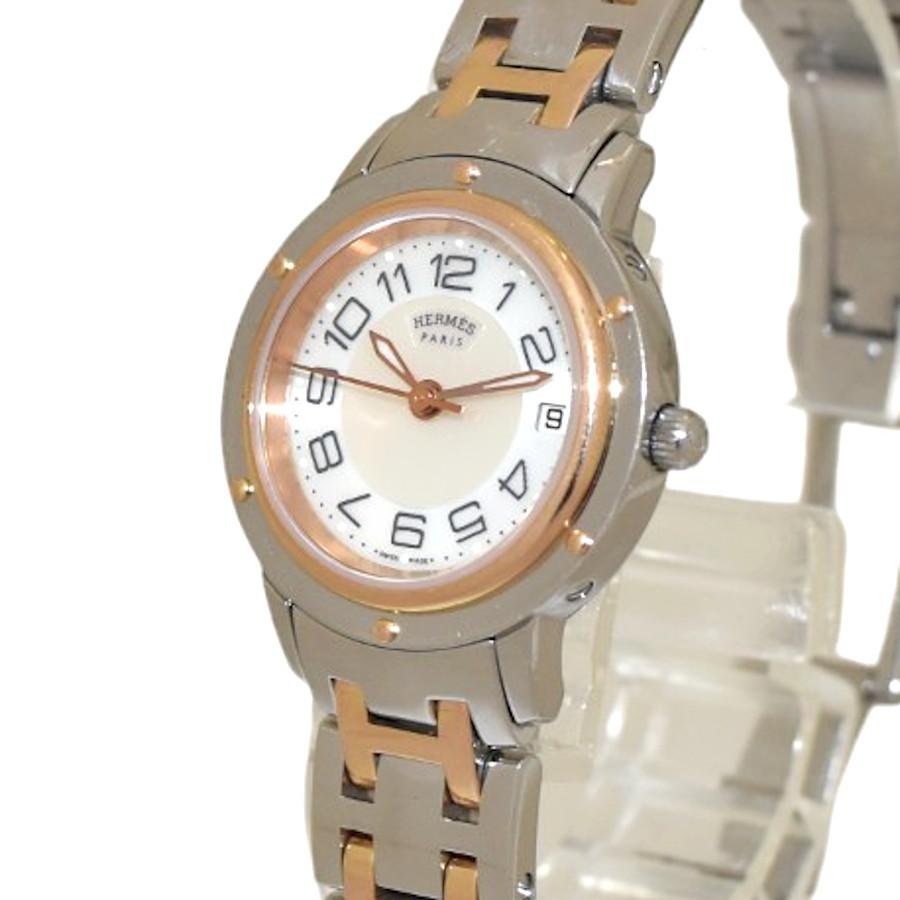 HERMES（エルメス） 腕時計 クリッパー SS GP CP1.221 SS GP コンビ