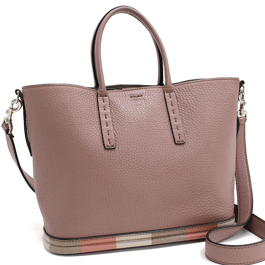 FENDI（フェンディ） セレリア 2way トートバッグ 8BH349 A2WJ レザー