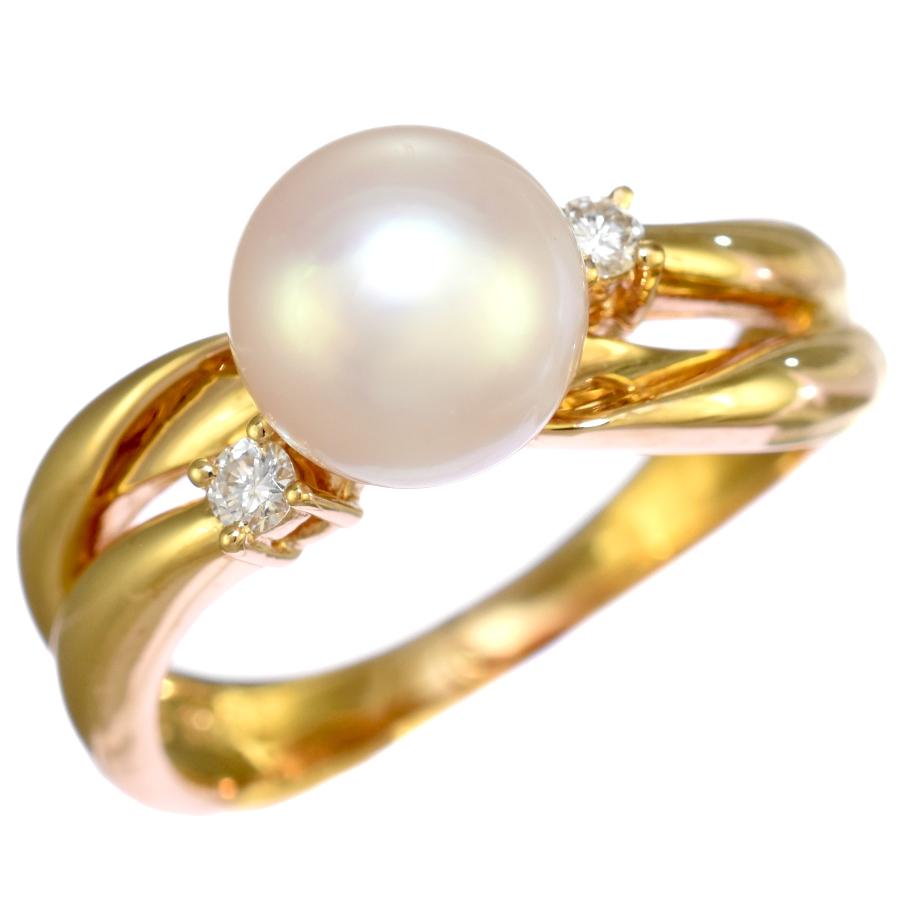 TASAKI（タサキ） リング 指輪 K18イエローゴールド パール 7.5mm