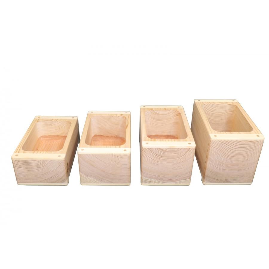 南九州産杉使用 水抜き不要のぬか漬け桶 くり抜き杉桶 ＜中＞ : 松川