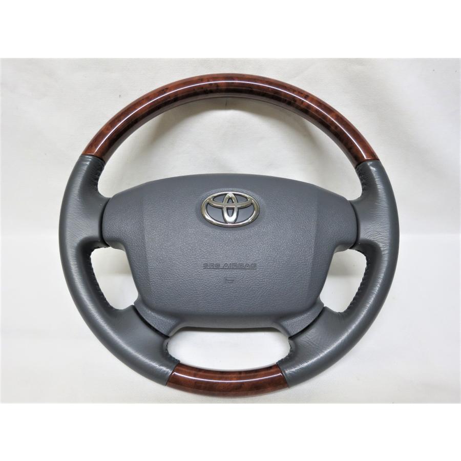 ランクル 再販ランクル70 GRJ76K GRJ79K純正 ウッド ステアリング