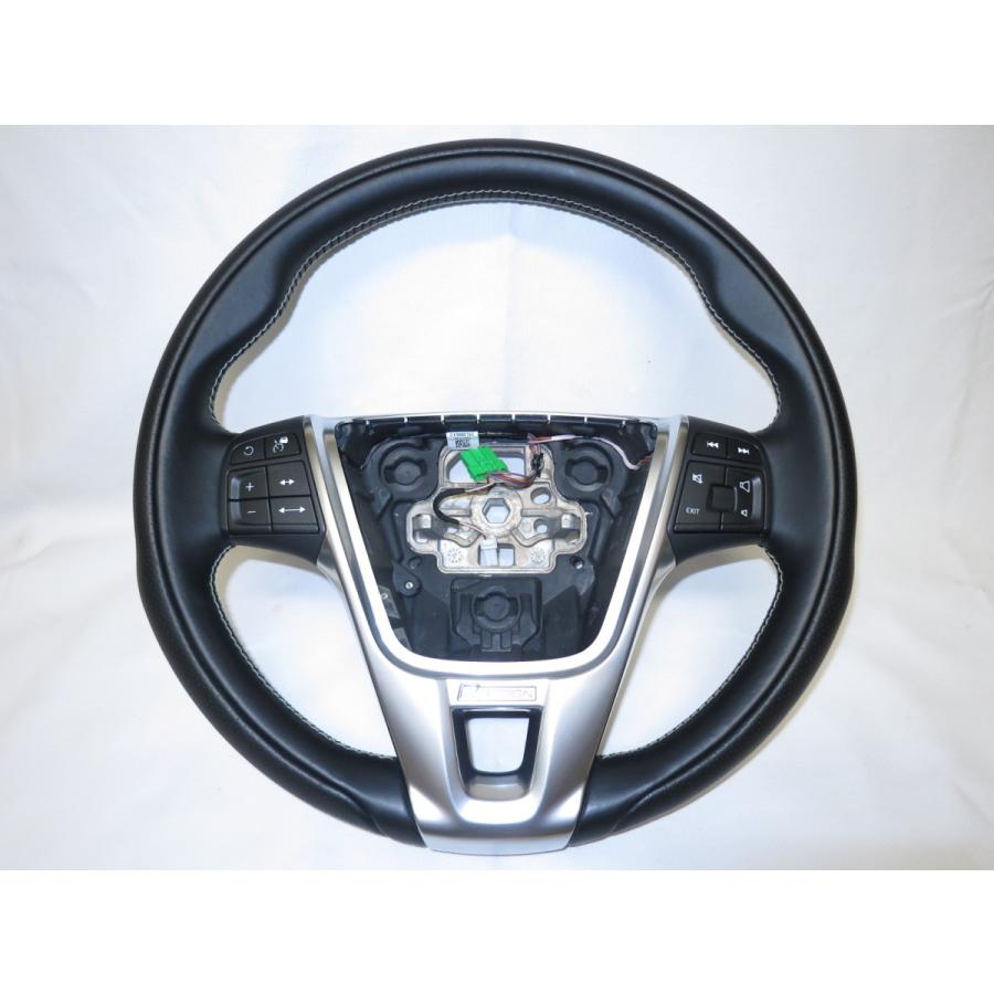 希少シルバーステッチ! Rデザイン! V40 T5 MB5204T ボルボ 純正 革