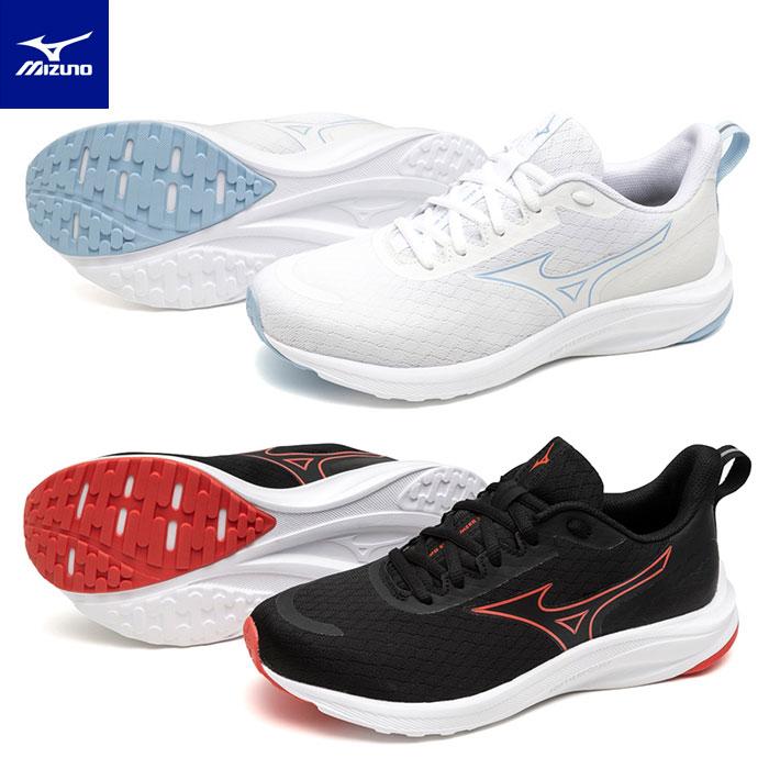 MIZUNO（ミズノ） ランニングシューズ レディース 幅広4E 軽量 ミズノ