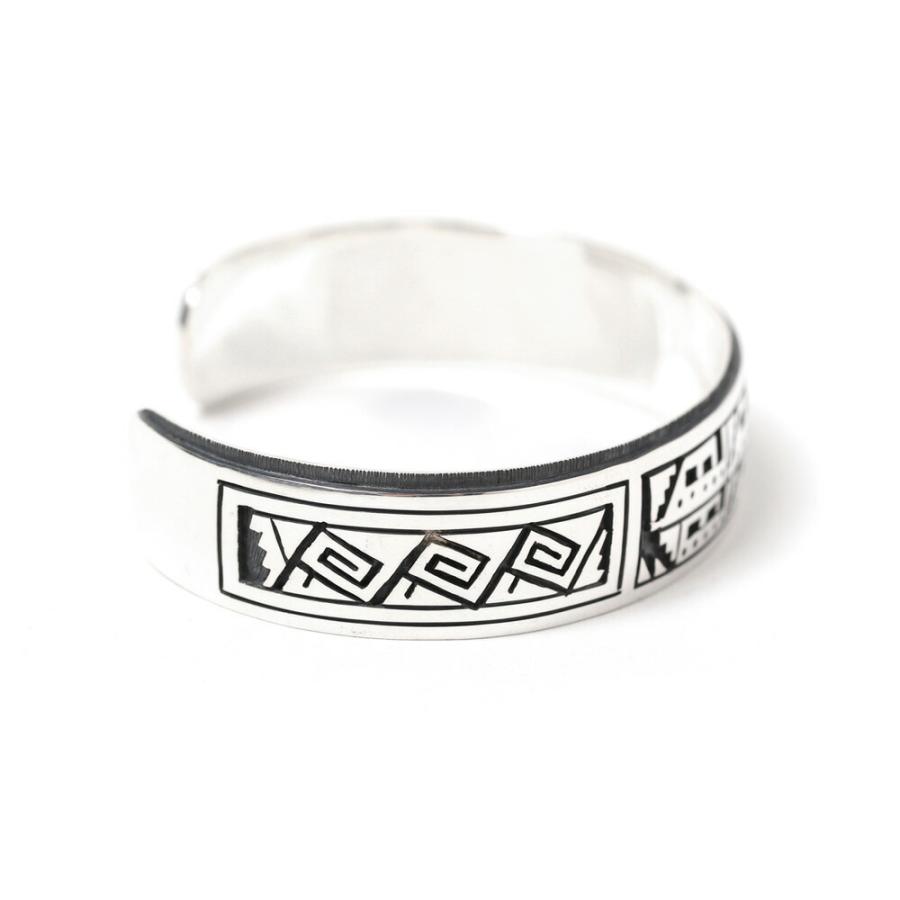 Hopi Jewelry 【メール便配送】Clifton Mowa Hopi Overlay Bangle