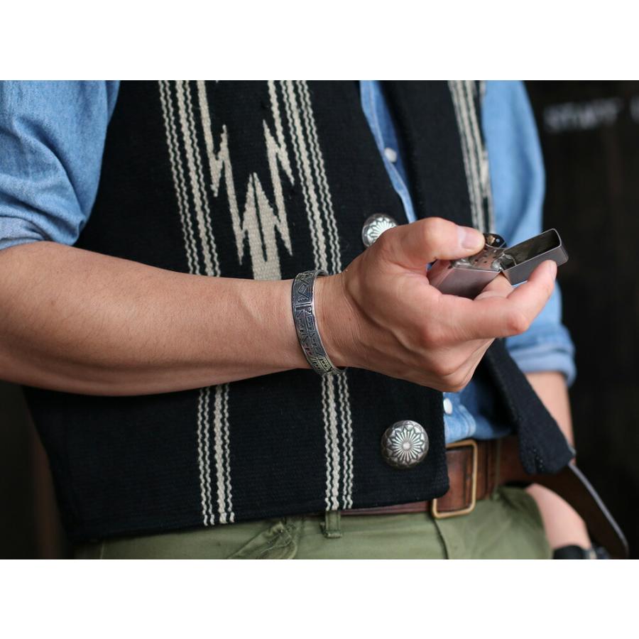 Hopi Jewelry 【メール便配送】Clifton Mowa Hopi Overlay Bangle