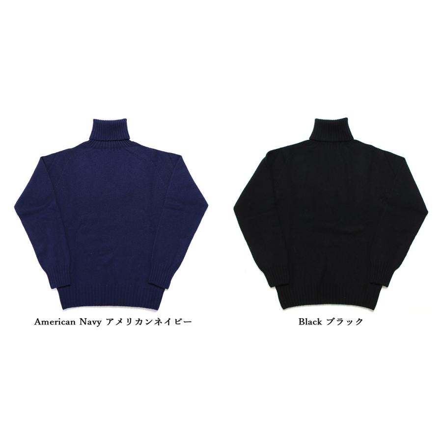 INVERALLAN（インバーアラン） ラムズウール100% タートルネック