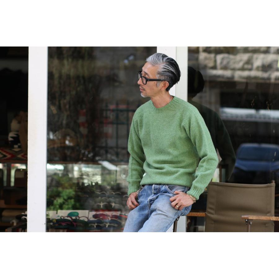 INVERALLAN（インバーアラン） シェットランドセーター オーセンチック