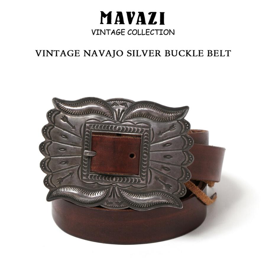 NAVAJO（ナバホ） VINTAGE NAVAJO SILVER BUCKLE BELT ビンテージ