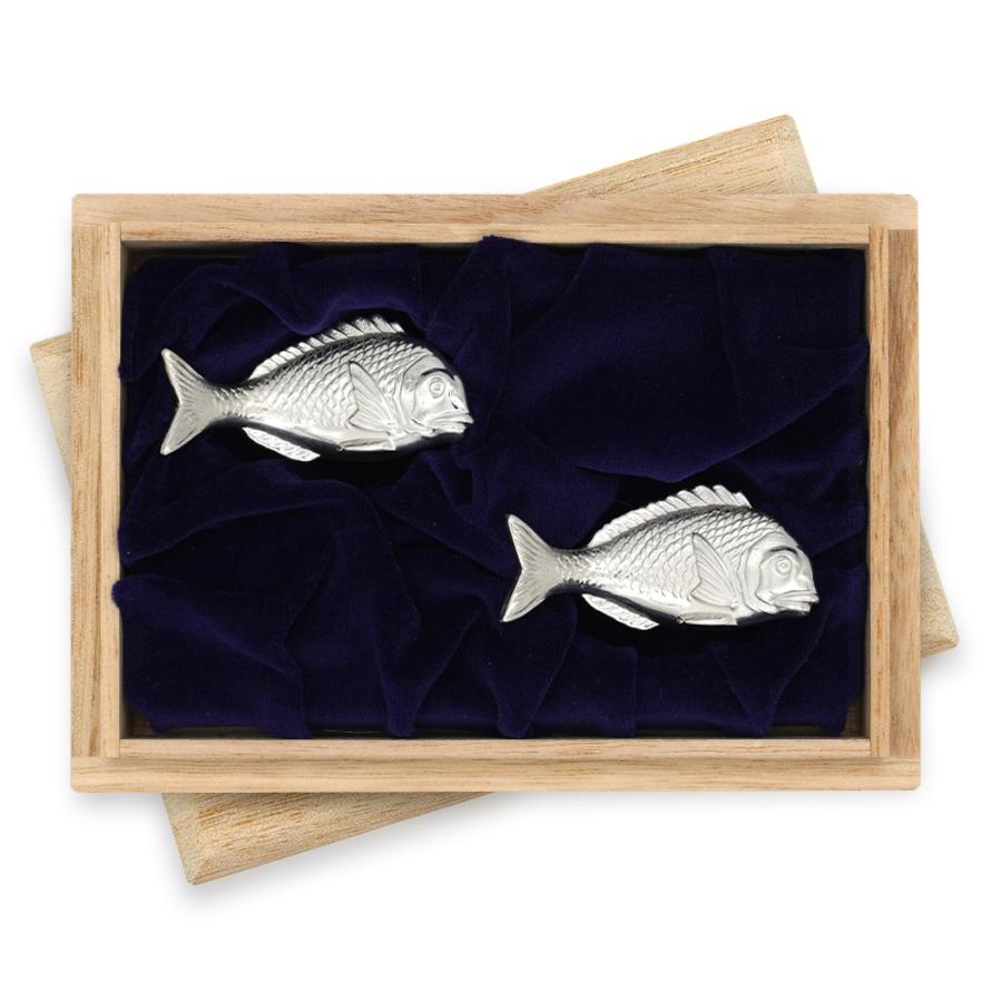 日本製 銀製 箸置き 2個セット シルバー925 東京銀器 伝統工芸 銀婚式