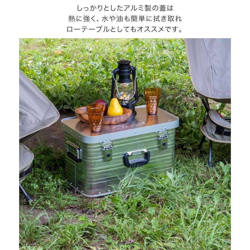 FIELDOOR（フィールドア） コンテナボックス 収納ボックス アウトドア