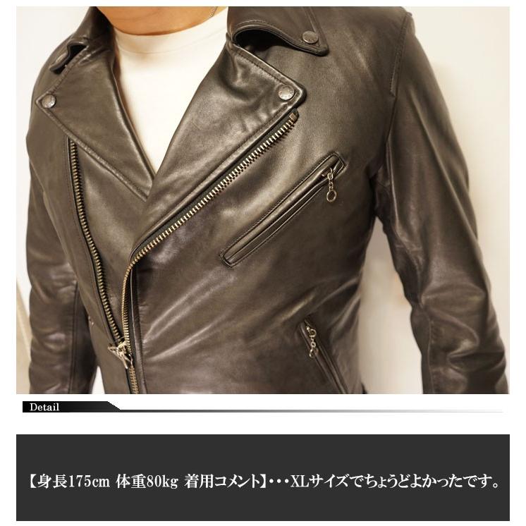 AVIREX（アヴィレックス） レザー ジャケット ダブル ライダース