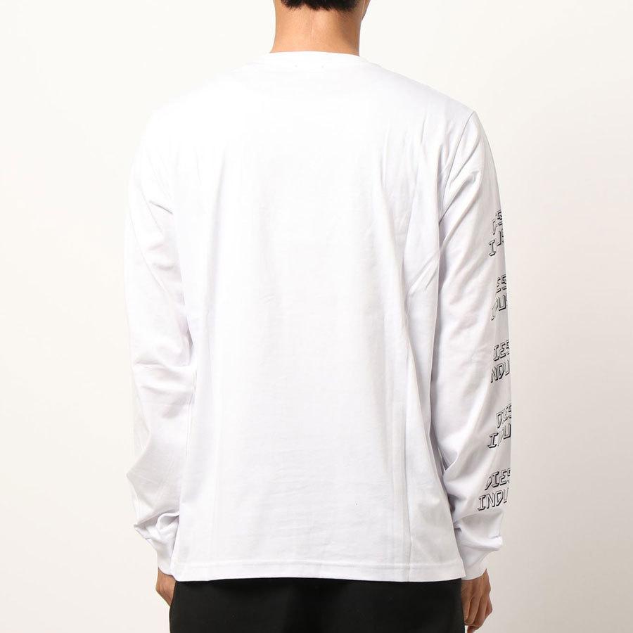 DIESEL（ディーゼル） ロンT ロゴプリント ロングスリーブ アーム