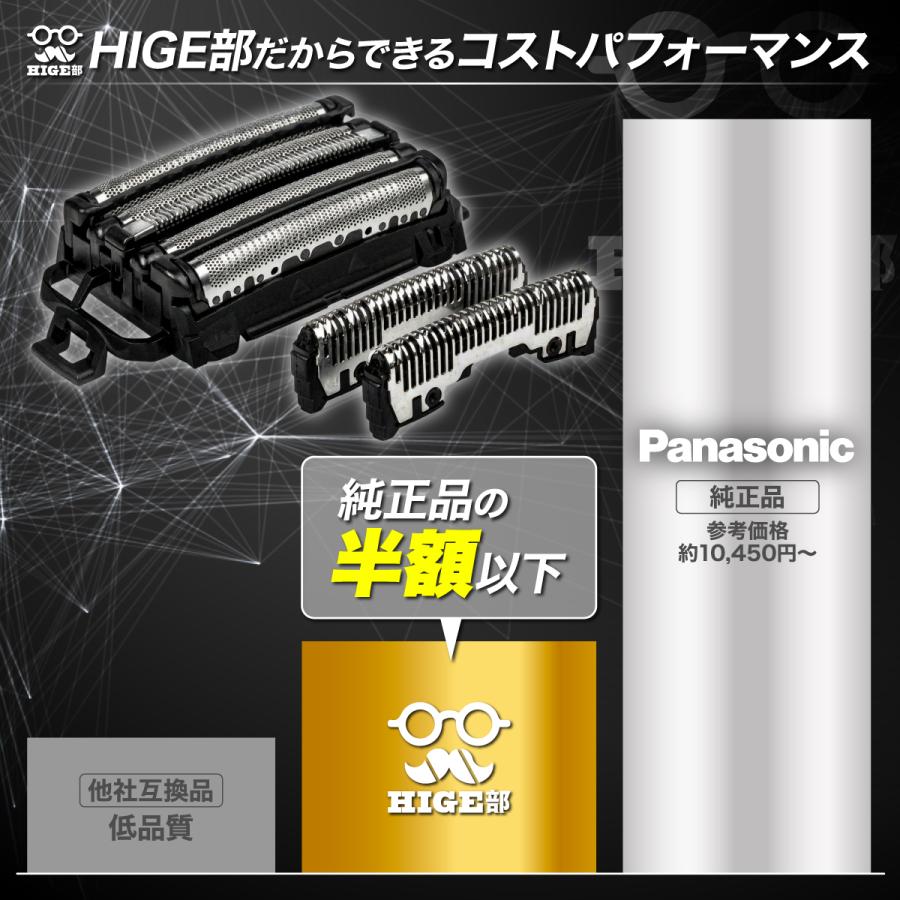 互換品 ラムダッシュ 替刃 5枚刃 シェーバー パナソニック 外刃 内刃