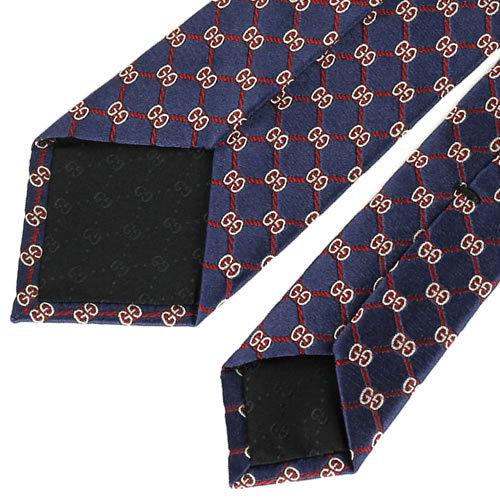 GUCCI（グッチ） ネクタイ レギュラータイ GG柄 菱形格子柄 ブランド