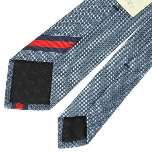 GUCCI（グッチ） ネクタイ ビー ハチ ストライプ柄 シルク イタリア製