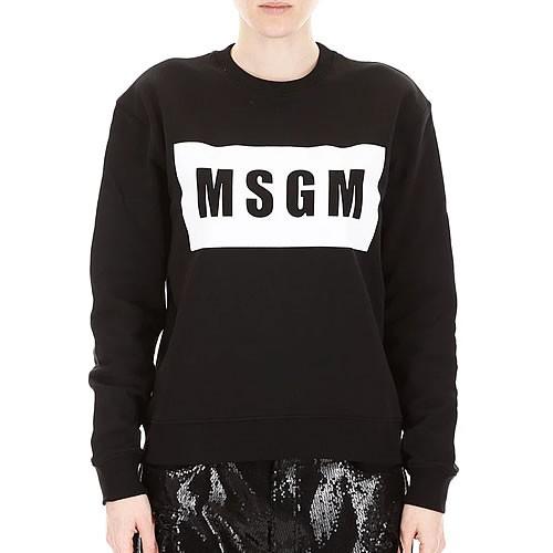 MSGM（エムエスジーエム） トレーナー ロゴ ボックス スウェット
