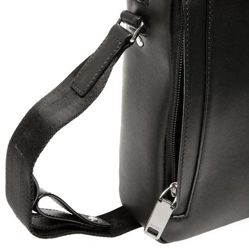 Bally（バリー） ショルダーバッグ ブラック レザー クロスボディ