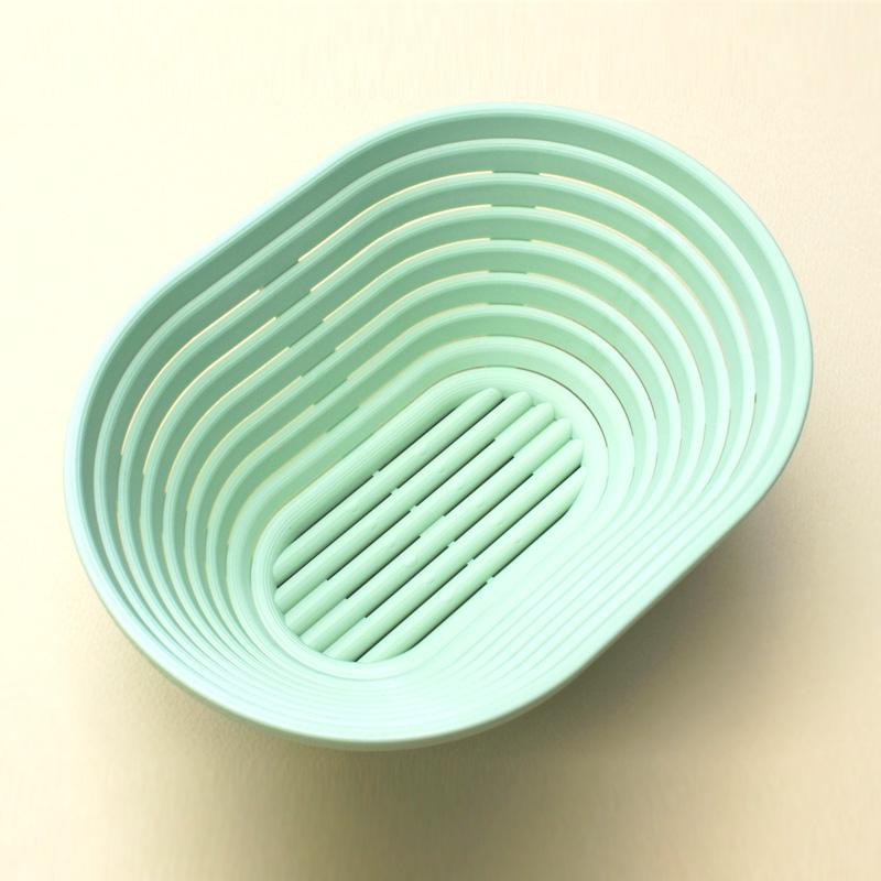 カラー 発酵かご オーバル 小 内寸 約 21cm | プラスチック HB