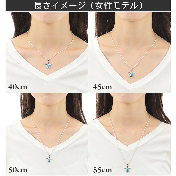 ハワイアンジュエリー ネックレスチェーン ロープ シルバー925 長さ