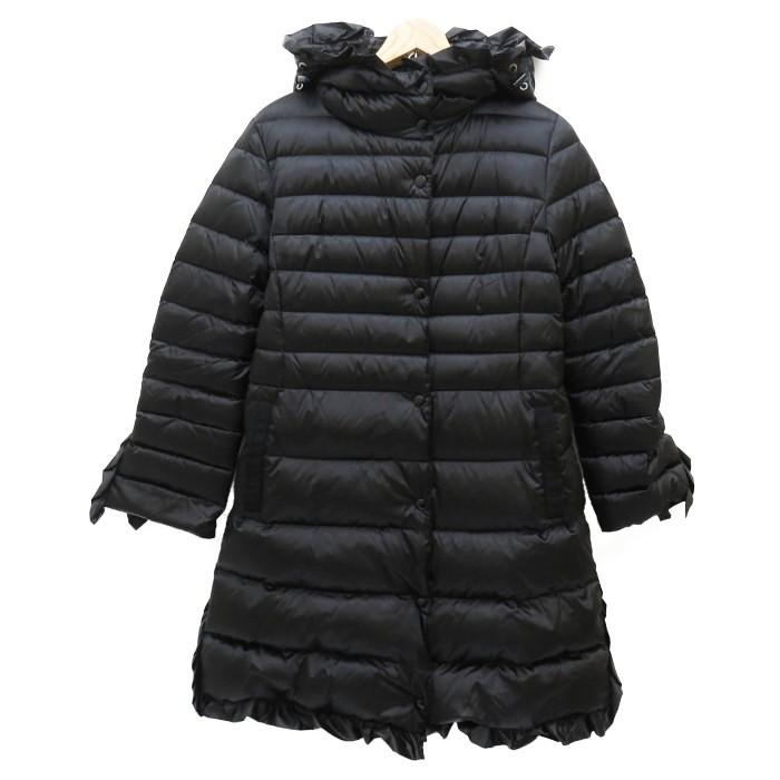 LANVIN en Bleu/ランバンオンブルー フリル付き コート ダウン