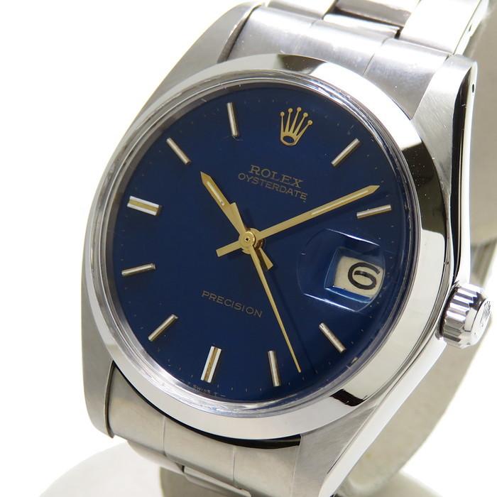 ROLEX（ロレックス） オイスターデイト プレシジョン 6694 ブルー 青