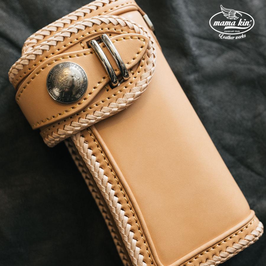 栃木レザー バイカーズウォレット ライダースウォレット レザー