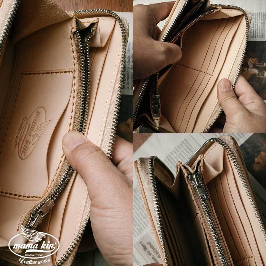 カービングウォレット/ヌメ革/ライダースウォレット/バイカーズ