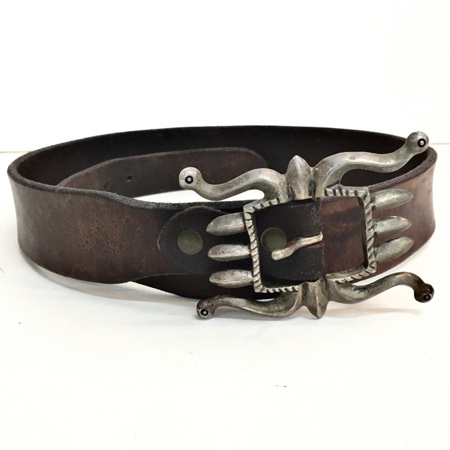 RRL ダブルアールエル RALPH LAUREN レザーベルト【8145-004】 : 万代